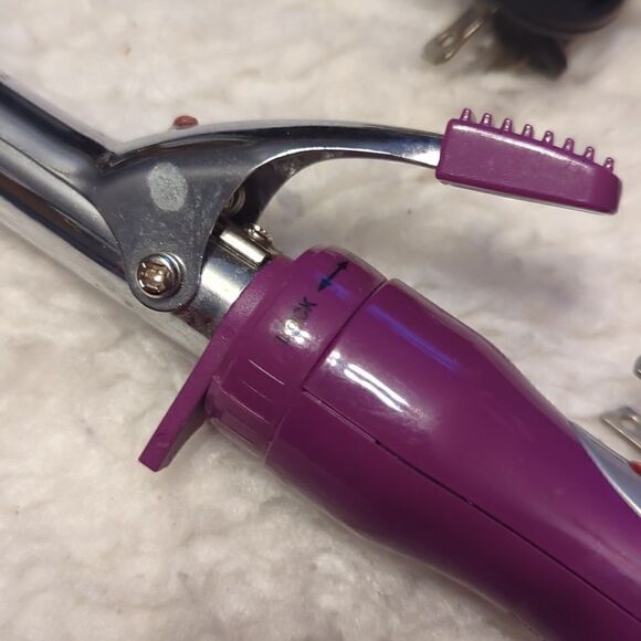 ERGO ProSleeker 2” Tourmaline Ceramic Hair Straightener Iron,Conair CB600 iron - Picture 9 of 10